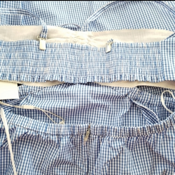 Tibi Maxi Baby Blue Open Back Dress Size 12 - Picture 7 of 7